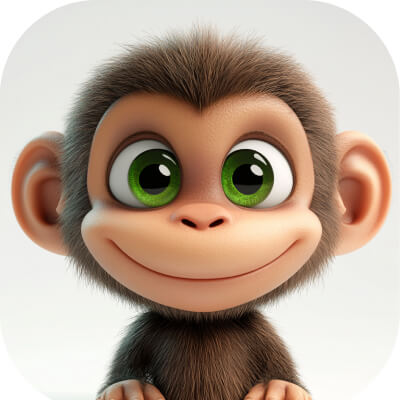 Bongo the Monkey Character